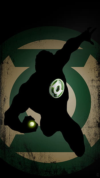 green lantern silhouette