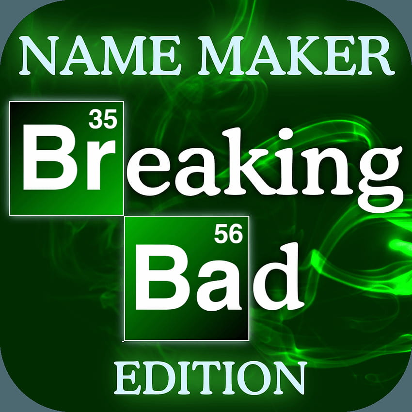 Name Maker, periodic table background breaking bad HD phone wallpaper