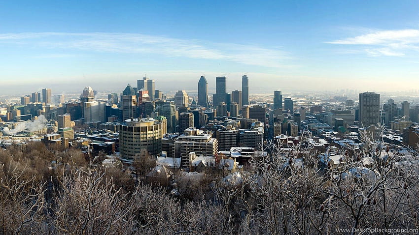 Montreal City Skyline Backgrounds, city skylines HD wallpaper