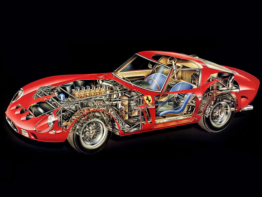 1962, Ferrari, 250, Gto, Series i, Supercar, Supercars, Classic, Interior,  Engine, Engines, Wheel, Wheels / and Mobile Backgrounds, ferrari classic HD  wallpaper | Pxfuel