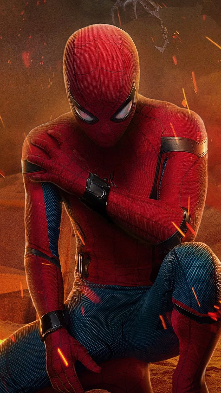 1080x1920 Spider, spider man tom holland HD phone wallpaper