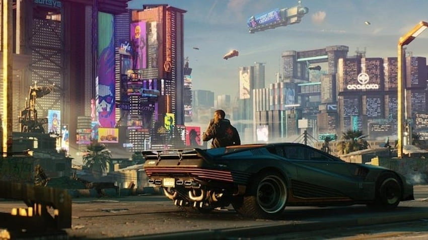 New Cyberpunk 2077 Show Off Night City in Great Detail, aesthetic anime night city ps4 HD wallpaper
