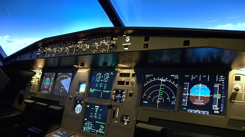 How To Build An A320 Flight Simulator Cockpit, a320 cockpit HD wallpaper