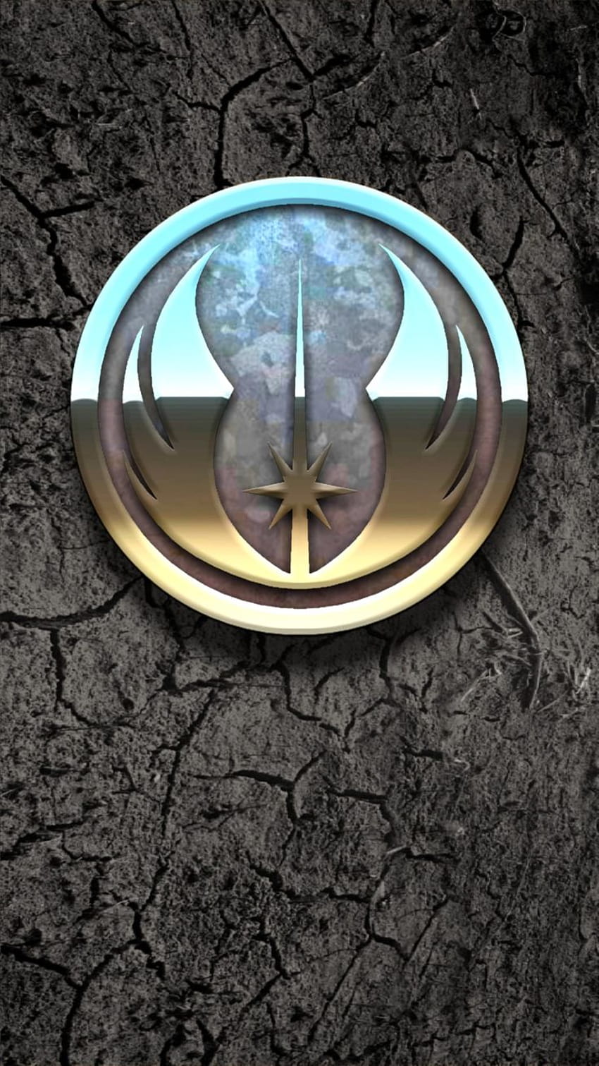 Logo Star Wars Jedi, logo wallpaper ponsel HD