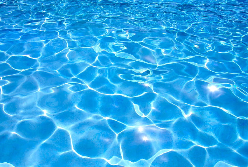4 Água da piscina, piscina estética papel de parede HD