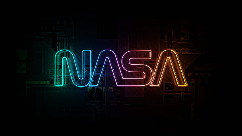 3D Neon NASA [3840 x 2160] : r/nasa, nasa pc HD-Hintergrundbild