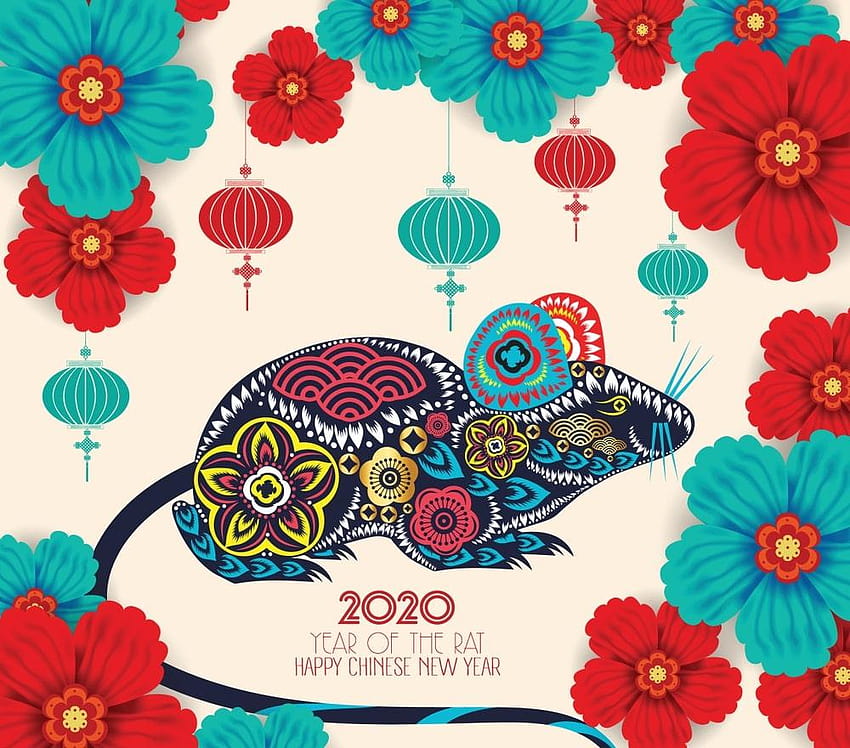 Year of the Rat – Chinese New Year 2020, chinese new year 2020 year of the rat HD wallpaper
