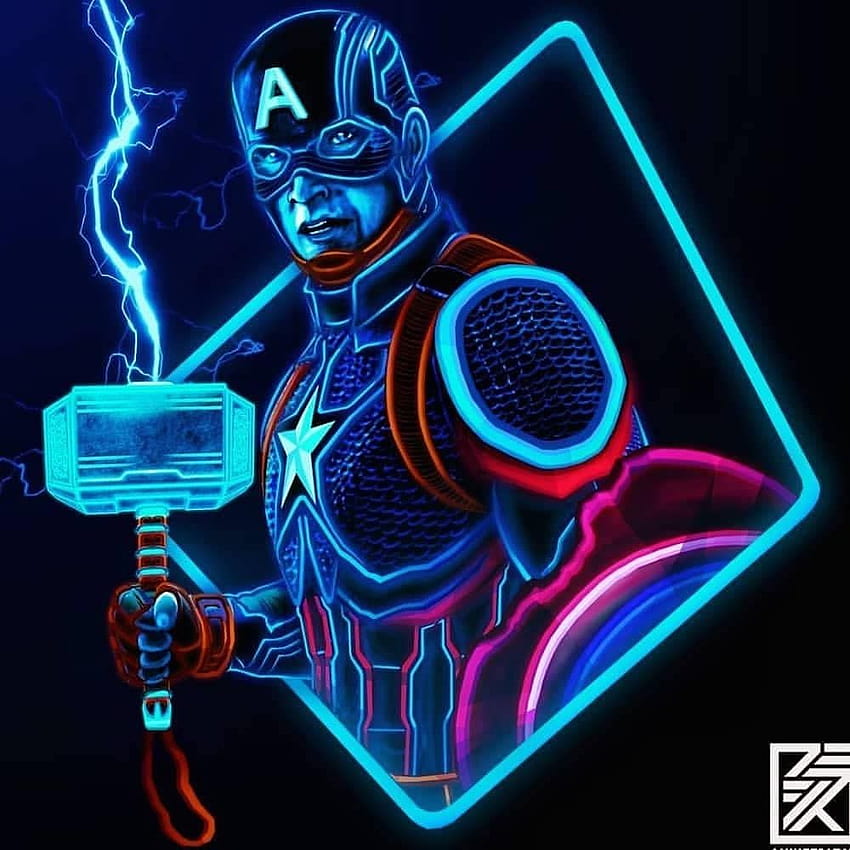 Which is your favorite neon warrior ...nl.pinterest, superhero neon HD phone wallpaper