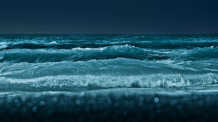 Rough Sea HD wallpaper