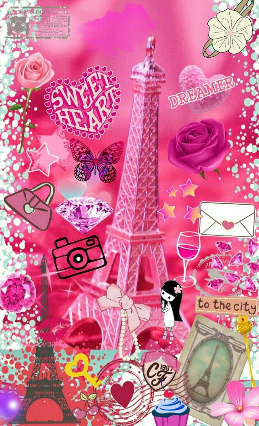 7 best Eiffel, paris pink love HD phone wallpaper