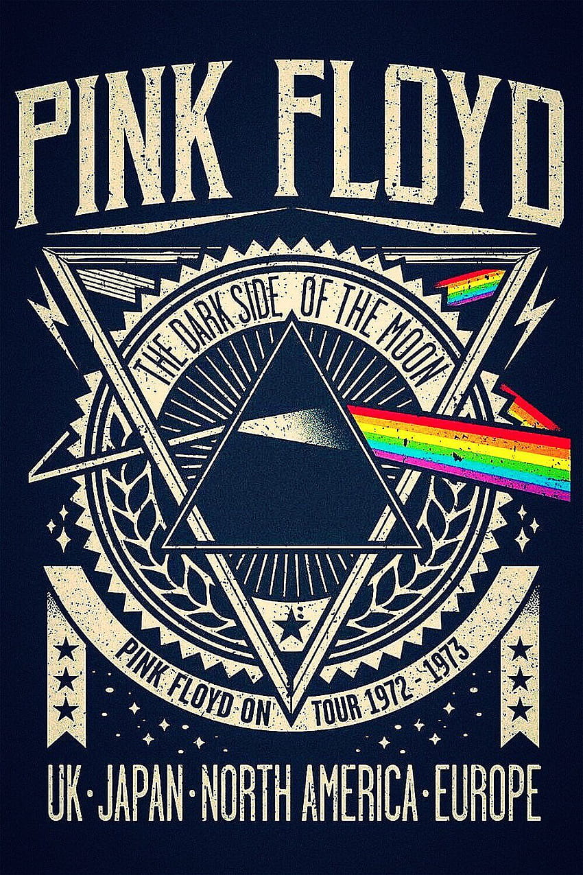Pink Floyd Band, psikedelik pembe floyd iphone HD telefon duvar kağıdı