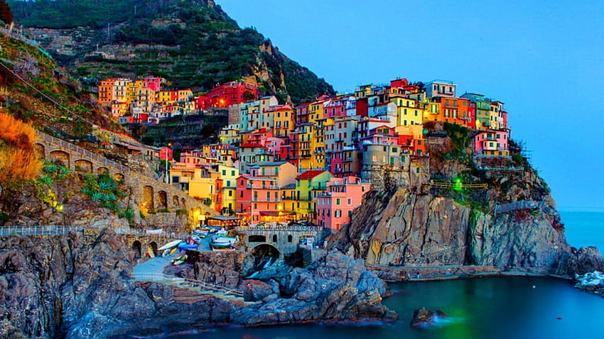 Schönes Italien auf Hund, Capri Italien HD-Hintergrundbild