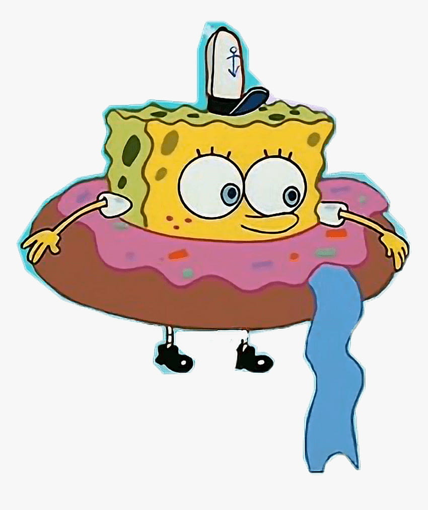 Spongebob In Donut Png Clipart , Png, Spongebob estetica triste Sfondo del telefono HD