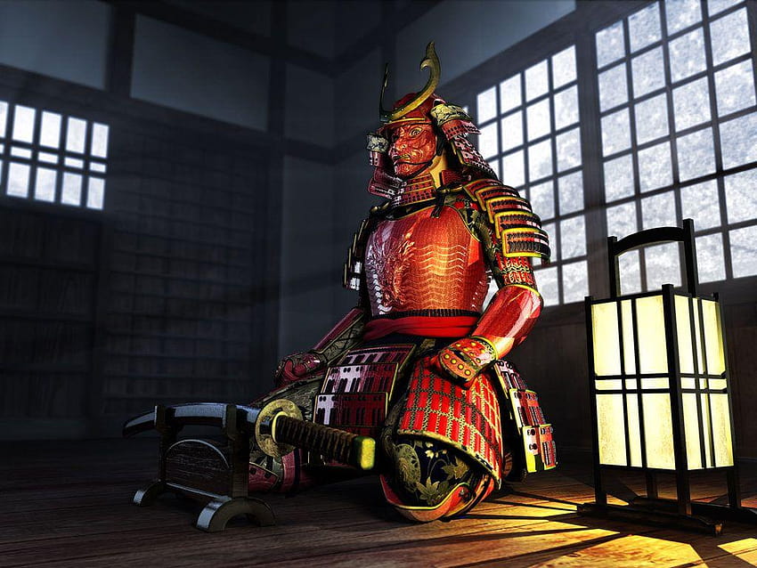 Iaido, samurai dojo HD wallpaper