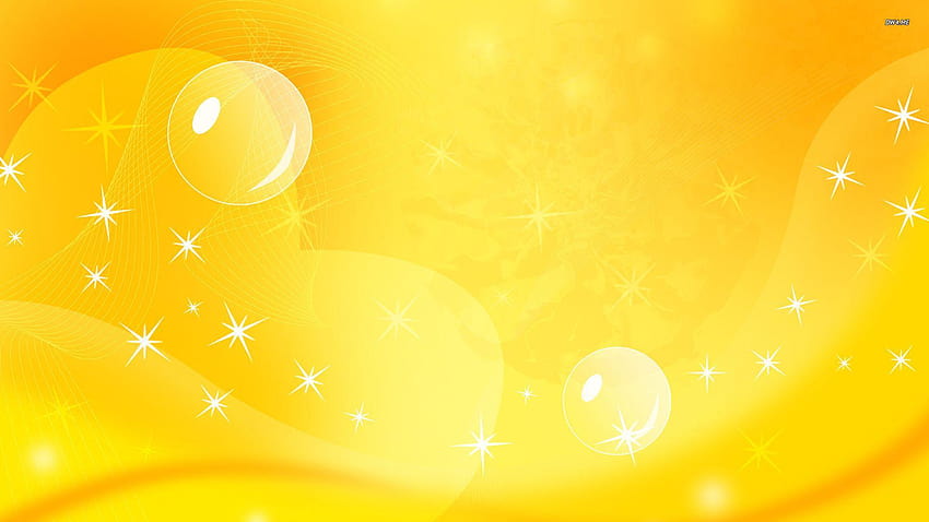 Yellow Abstract Backgrounds, background kuning orange HD wallpaper