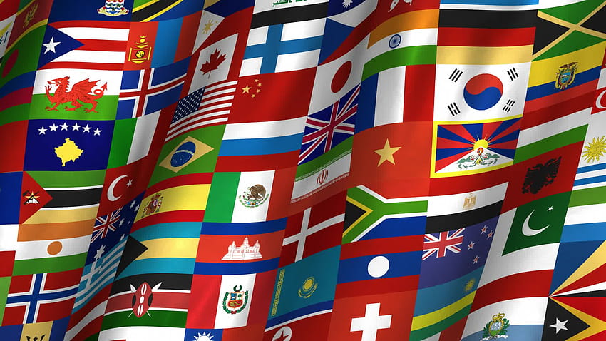 1080P Free download | Multi, world flags HD wallpaper | Pxfuel