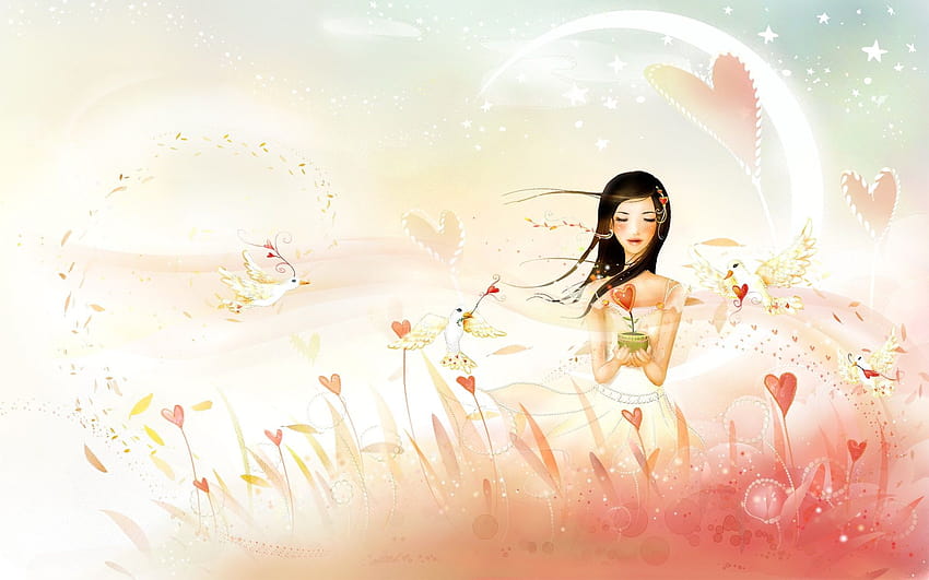 Cool Animated Girl HD wallpaper | Pxfuel