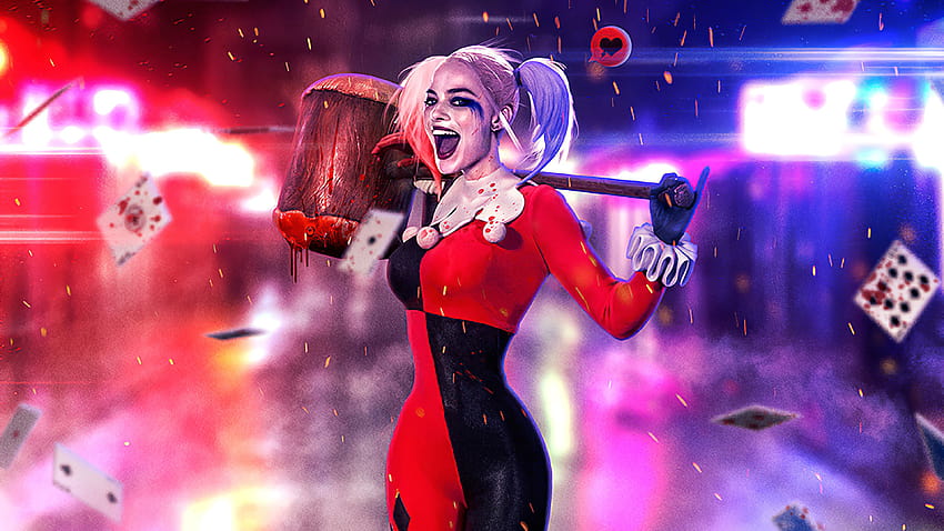 3840x2160 Margot Nouvelle Harley Quinn, Super-héros Fond d'écran HD