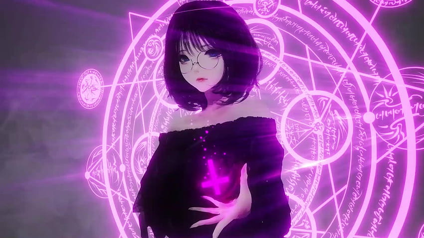 Anime Witch Girl Live fondo de pantalla