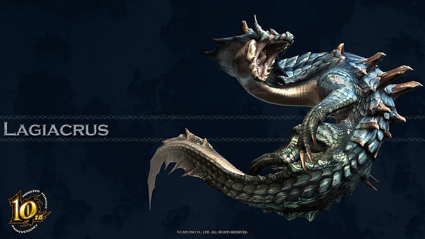 Monster Hunter, Lagiacrus / and Mobile Backgrounds HD wallpaper