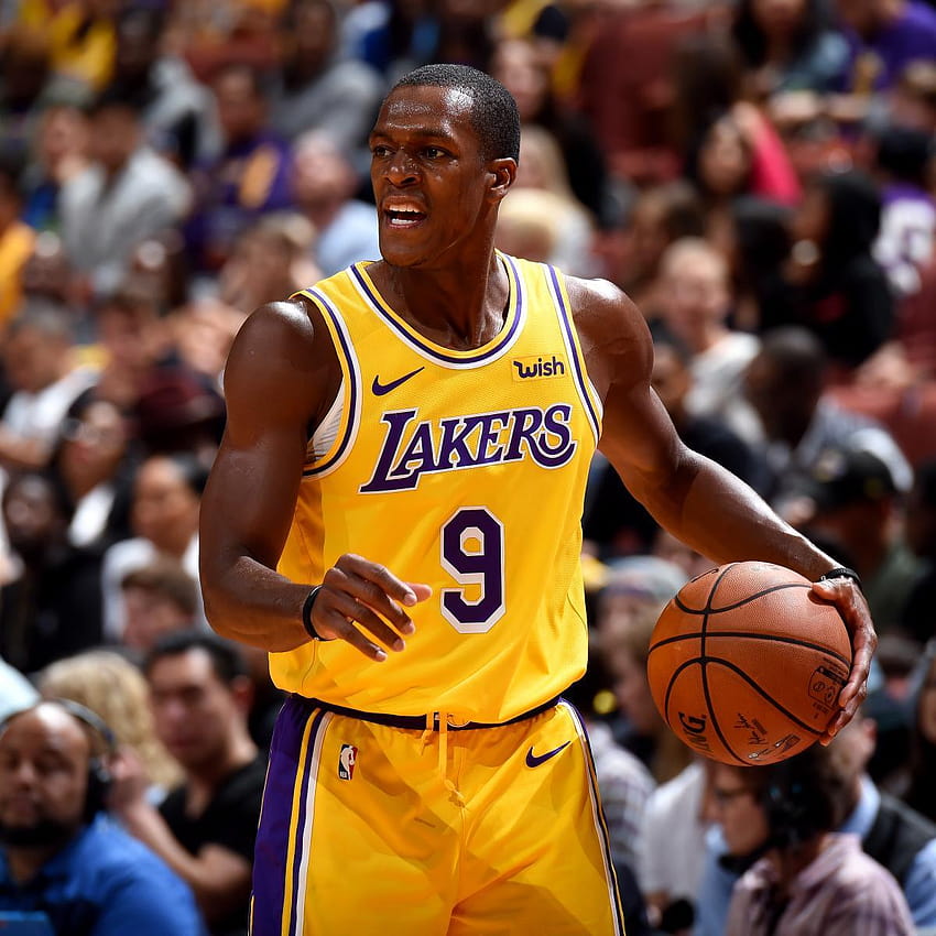Rajon Rondo Wants to Become 1st Player to Win NBA Title with Lakers, rajon rondo lakers HD phone wallpaper
