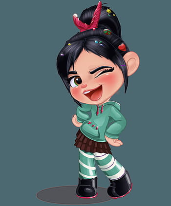 Vanellope Naked
