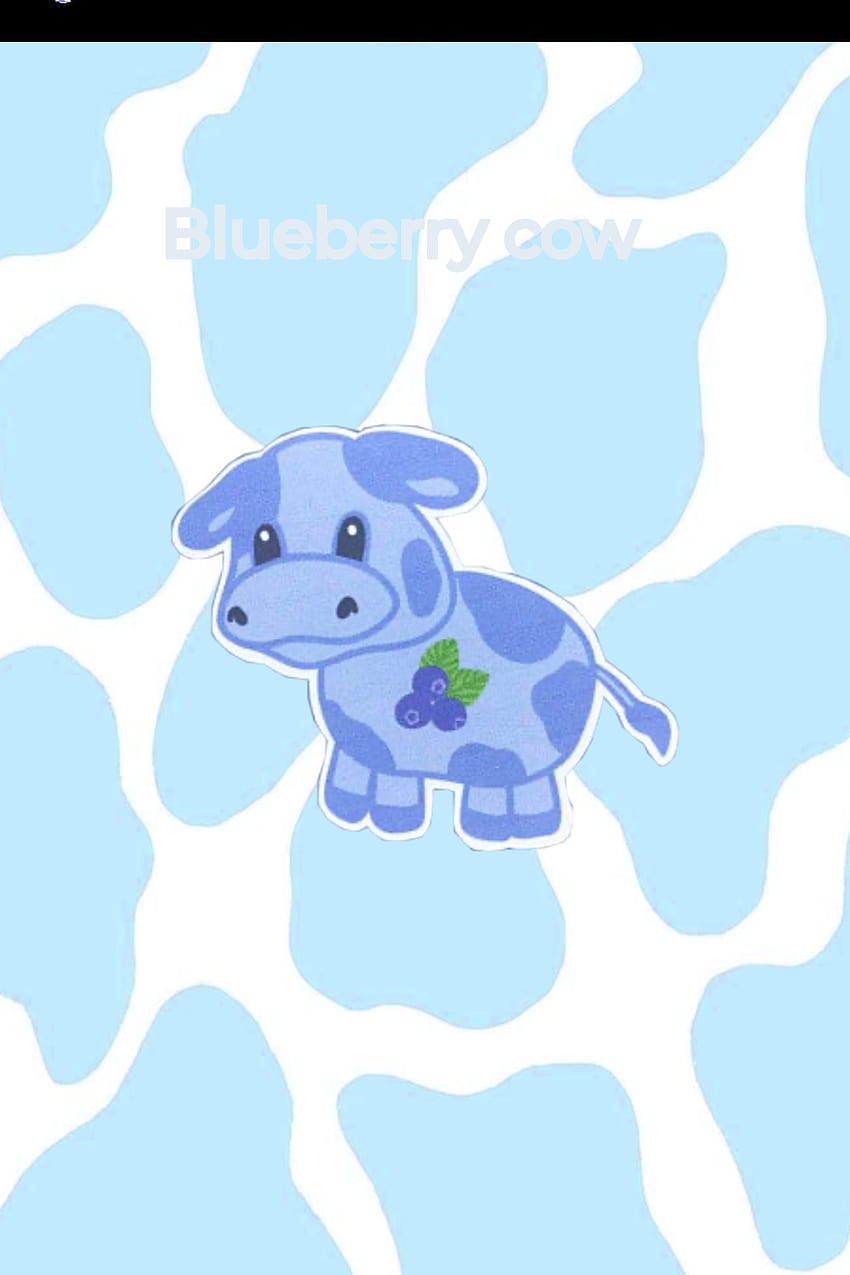 Blueberry Cow Pattern by undedturtle on DeviantArt