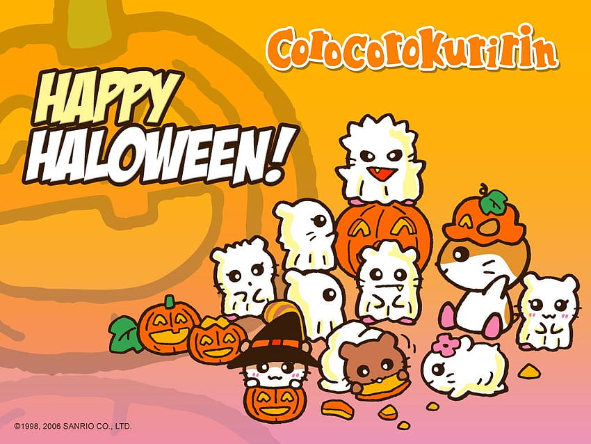 Halloween Kuririn, my melody halloween HD wallpaper