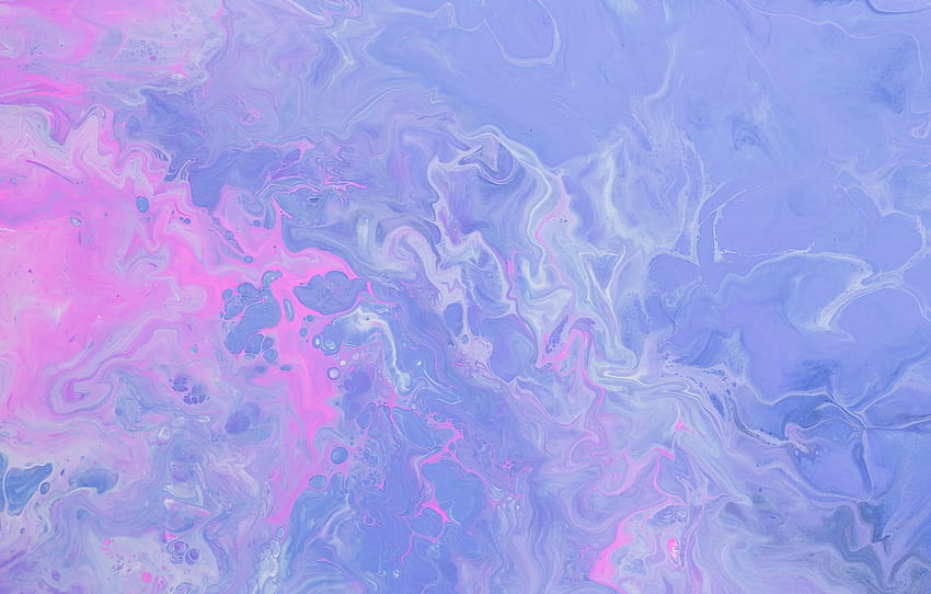 青, ピンク, 液体, テクスチャ, 抽象化, 地層液体 高画質の壁紙