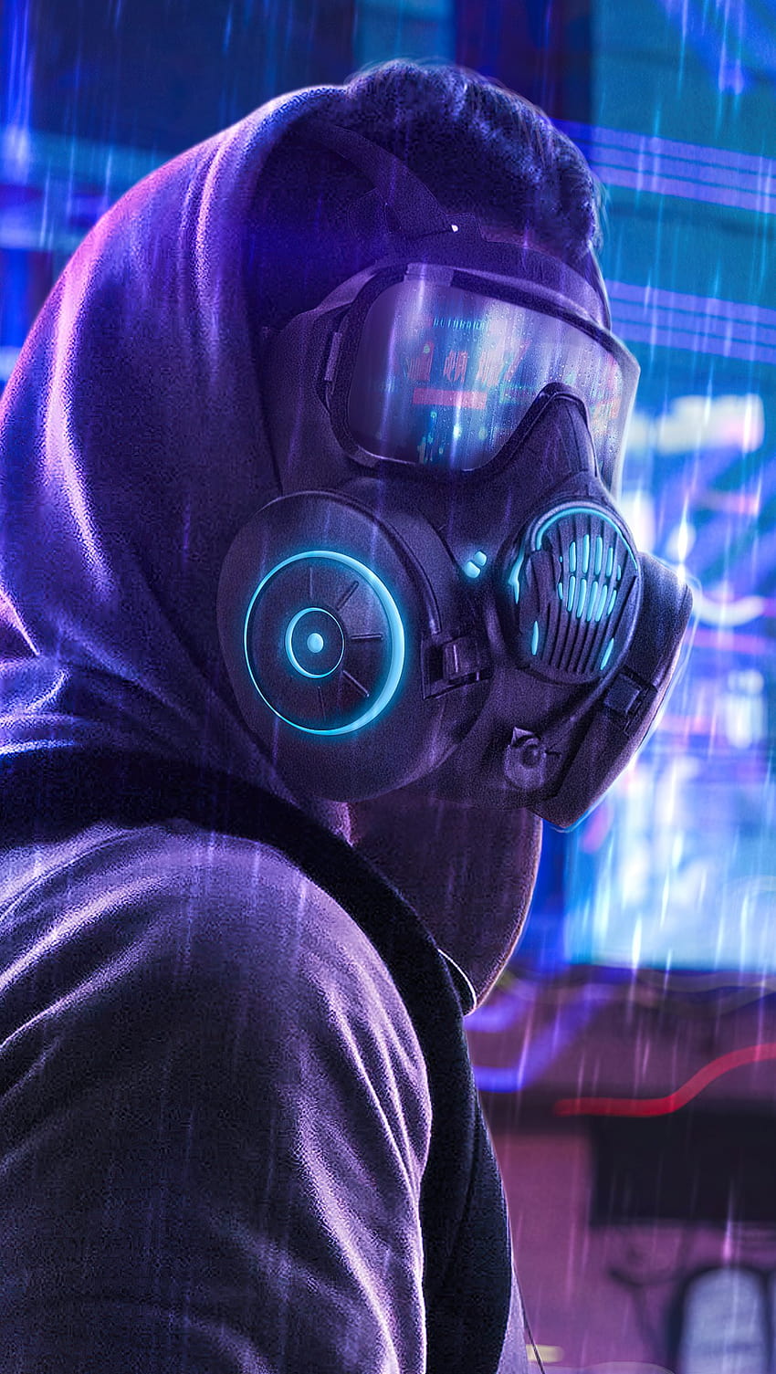 Toxic mask boy Ultra ID:5755 HD phone wallpaper