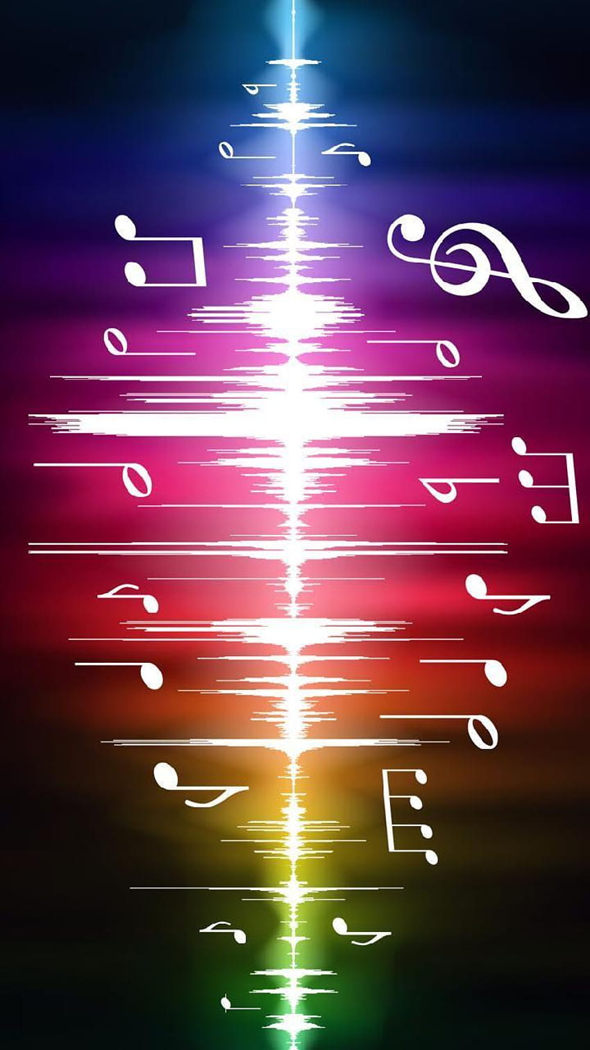 music rainbow by ixtabixtab, popular music HD phone wallpaper