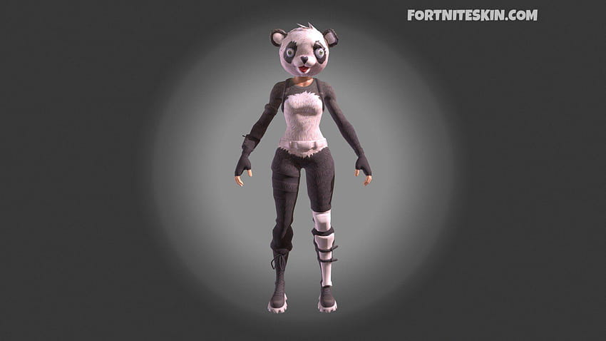 3D models tagged fortnite, panda team leader HD wallpaper