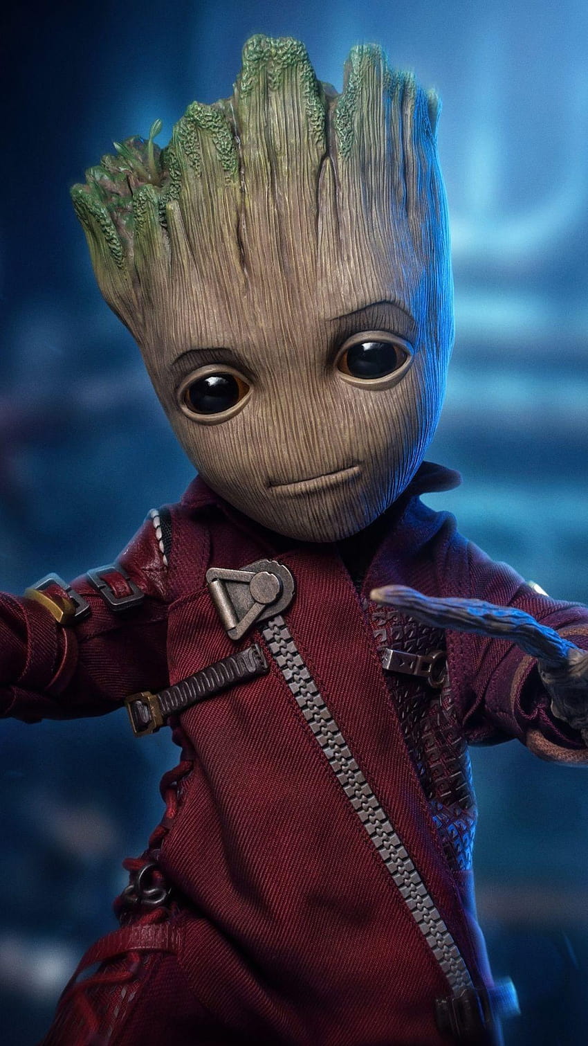 Baby Groot, Guardians of the Galaxy, cute, art, 1080x1920, groot android HD phone wallpaper