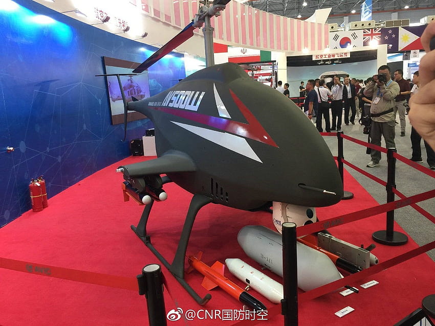 Nuovo elicottero d'attacco stealth senza pilota svelato dalla Cina [1600x1200]: MilitaryPorn Sfondo HD