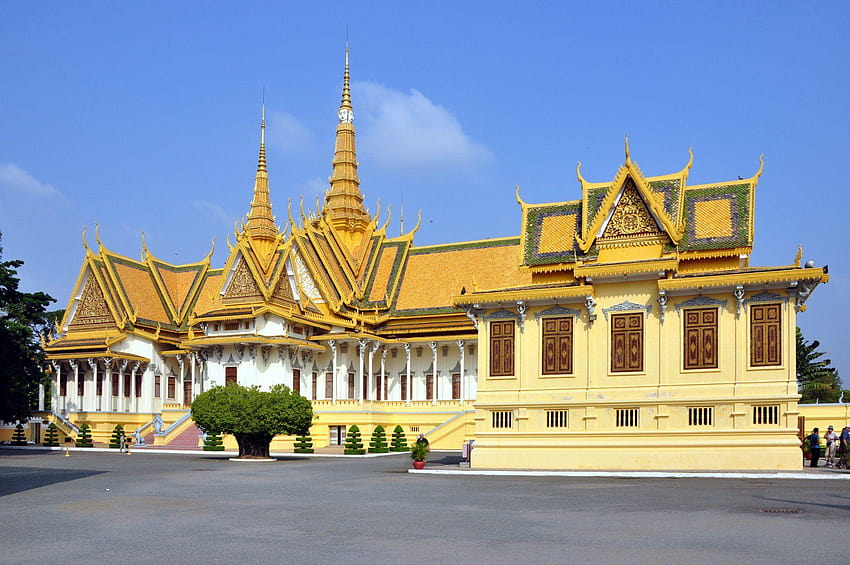 Royal Palace, Phnom Penh , Man Made, HQ Royal Palace HD wallpaper