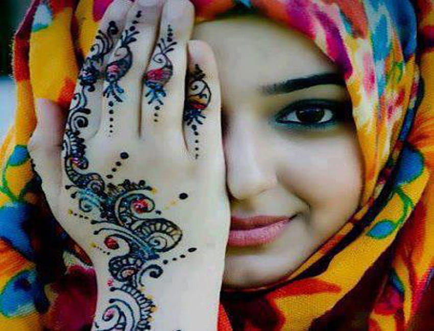 Pakistani Girl Beauty, muzułmańska dziewczyna Tapeta HD