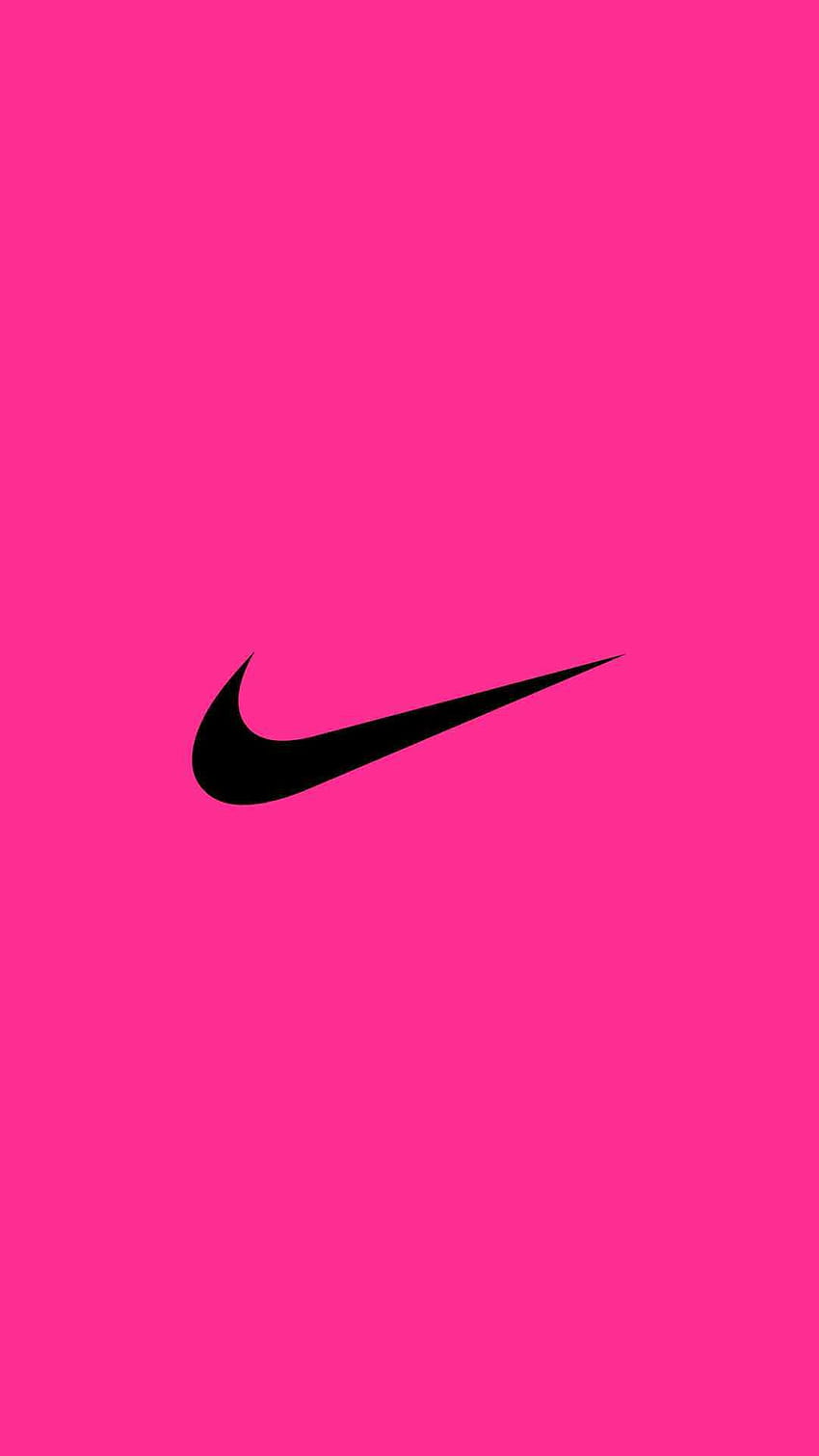 NIKE Logo iPhone, pink nike logo HD phone wallpaper