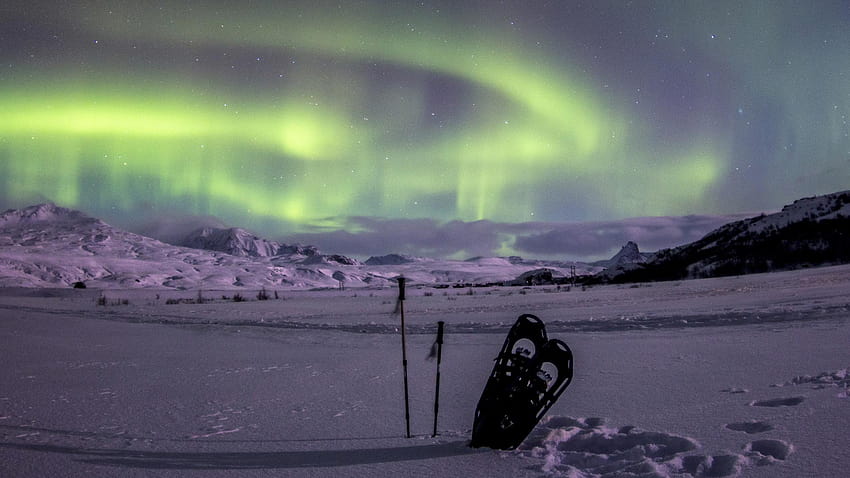4 Snowshoeing terbaik di Pinggul, musim dingin dataran tinggi Wallpaper HD