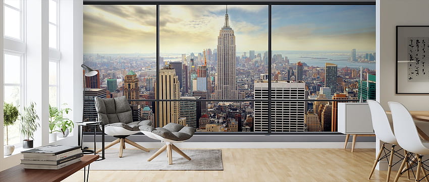 Pemandangan Jendela Penthouse – tinggi Wallpaper HD