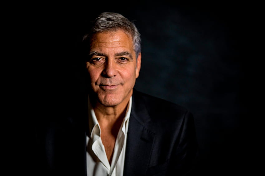 George Clooney spielt immer noch, George Clooney 2018 HD-Hintergrundbild