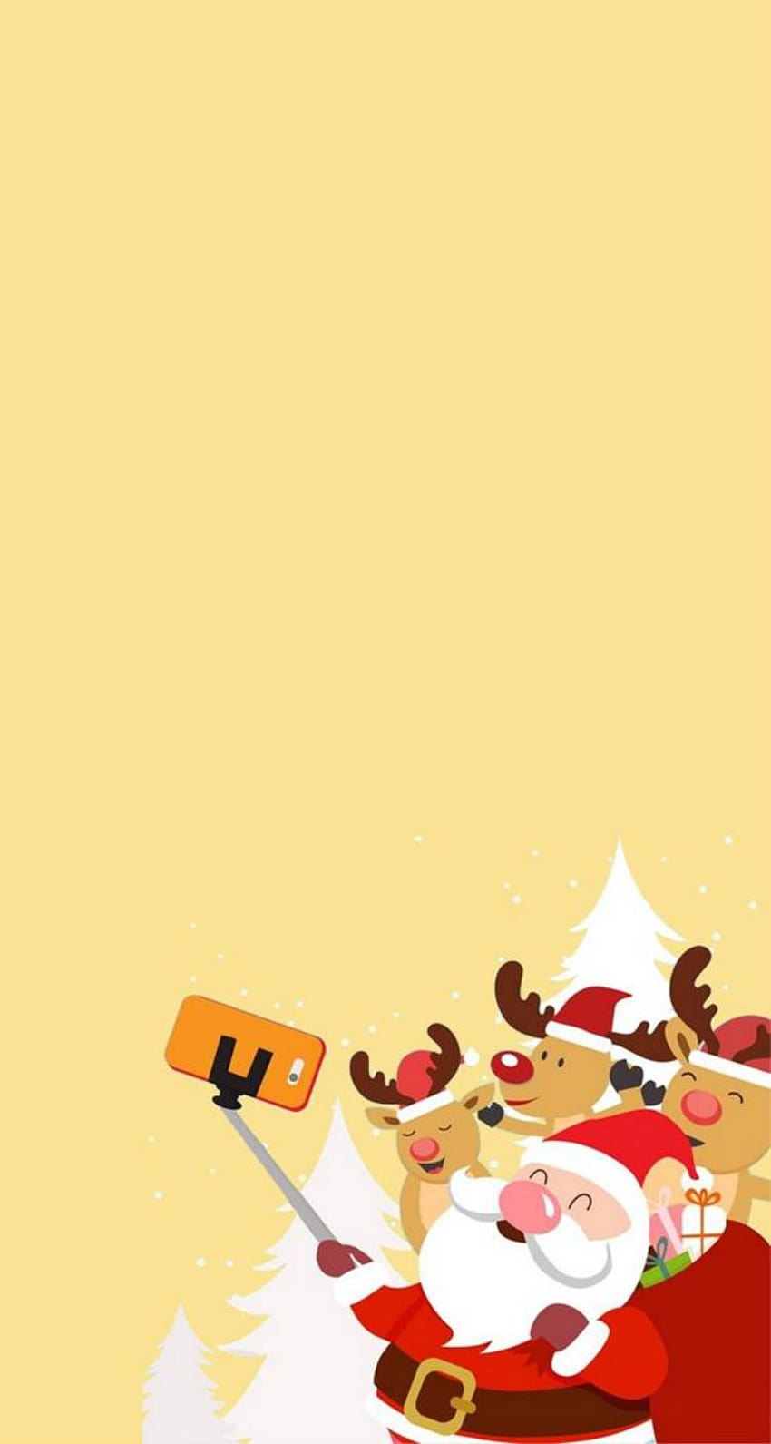 Download Joyful Reindeer Celebrates Christmas Wallpaper  Wallpaperscom