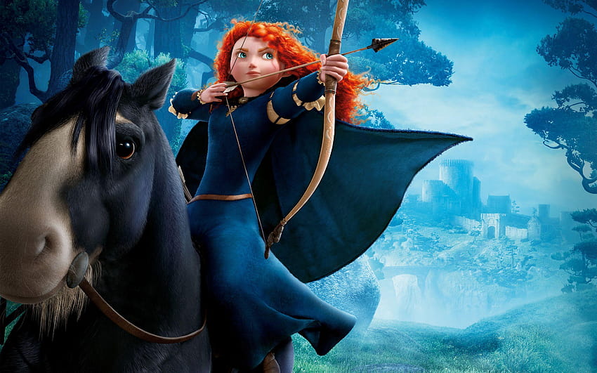 Princess Merida HD wallpaper