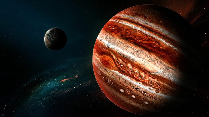 5 Jupiter : , für PC und Mobile, Jupiter der Planet HD-Hintergrundbild