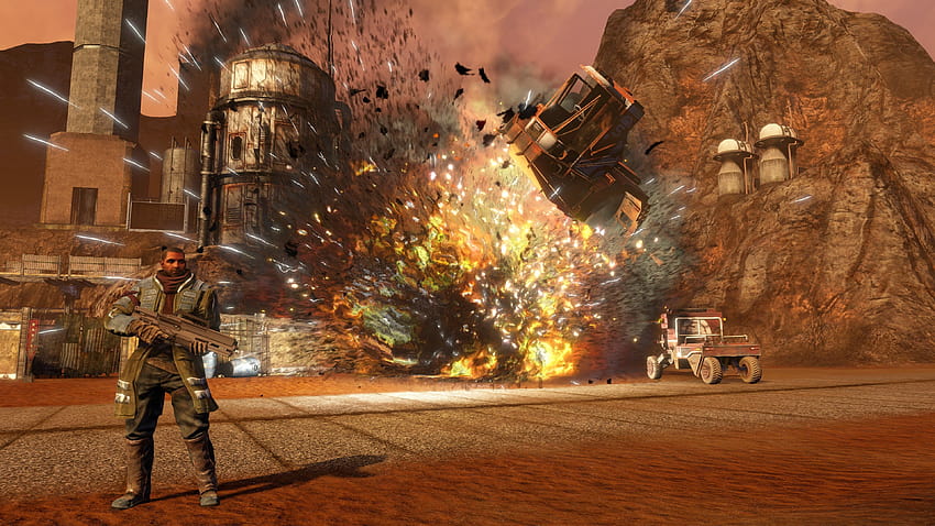 Red Faction: Guerilla Remastered Screenshots, Red Faction Guerilla HD-Hintergrundbild