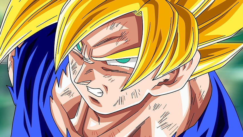 Super Sayan Goku, super saiyan goku HD wallpaper