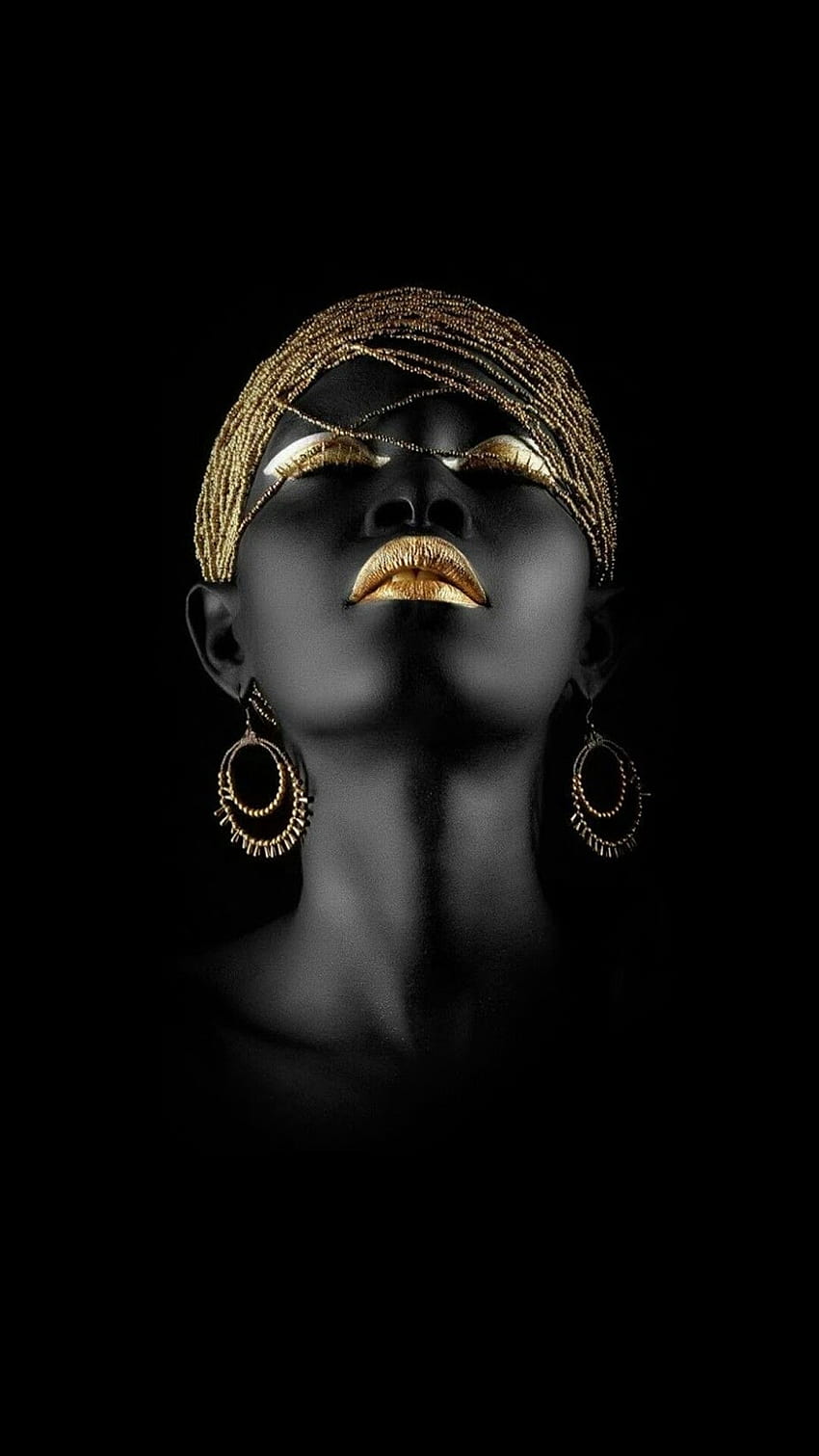 Валенсия Смит, африканска красота HD тапет за телефон