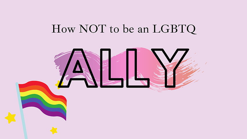 Jak NIE być sojusznikiem LGBTQ – lesbijką i jej laptopem, sojusznikiem LGBT Tapeta HD