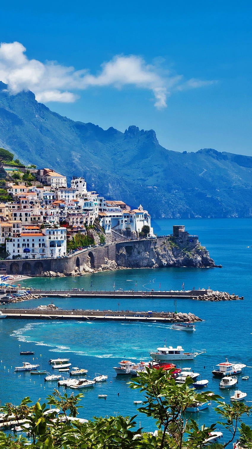 Amalfi Coast iPhone HD phone wallpaper