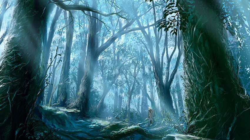 Bosque animado, bosque animado fondo de pantalla | Pxfuel