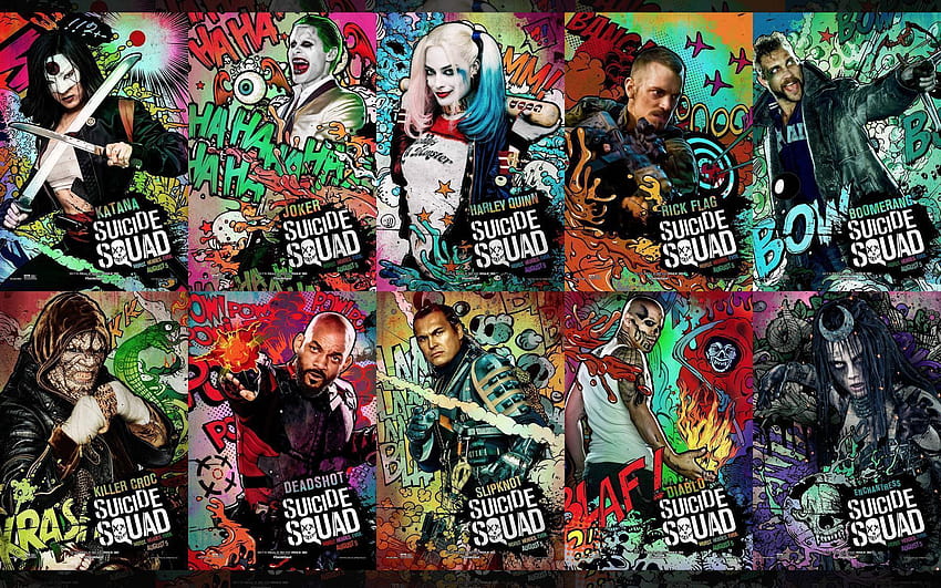 Suicide Squad Ultra HD duvar kağıdı